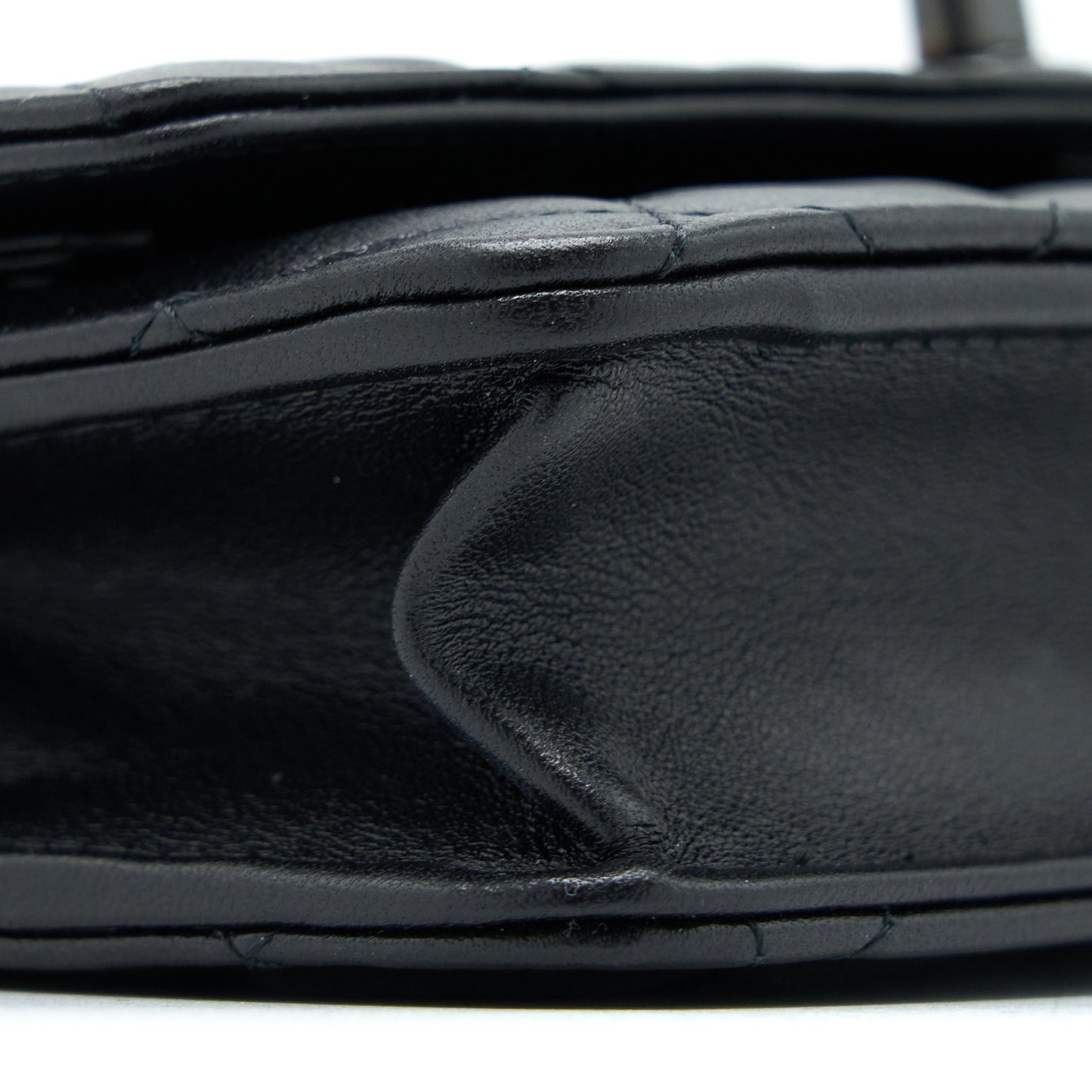Chanel Trendy CC Wallet on Chain Lambskin So Black with Black Hardware (Microchip)