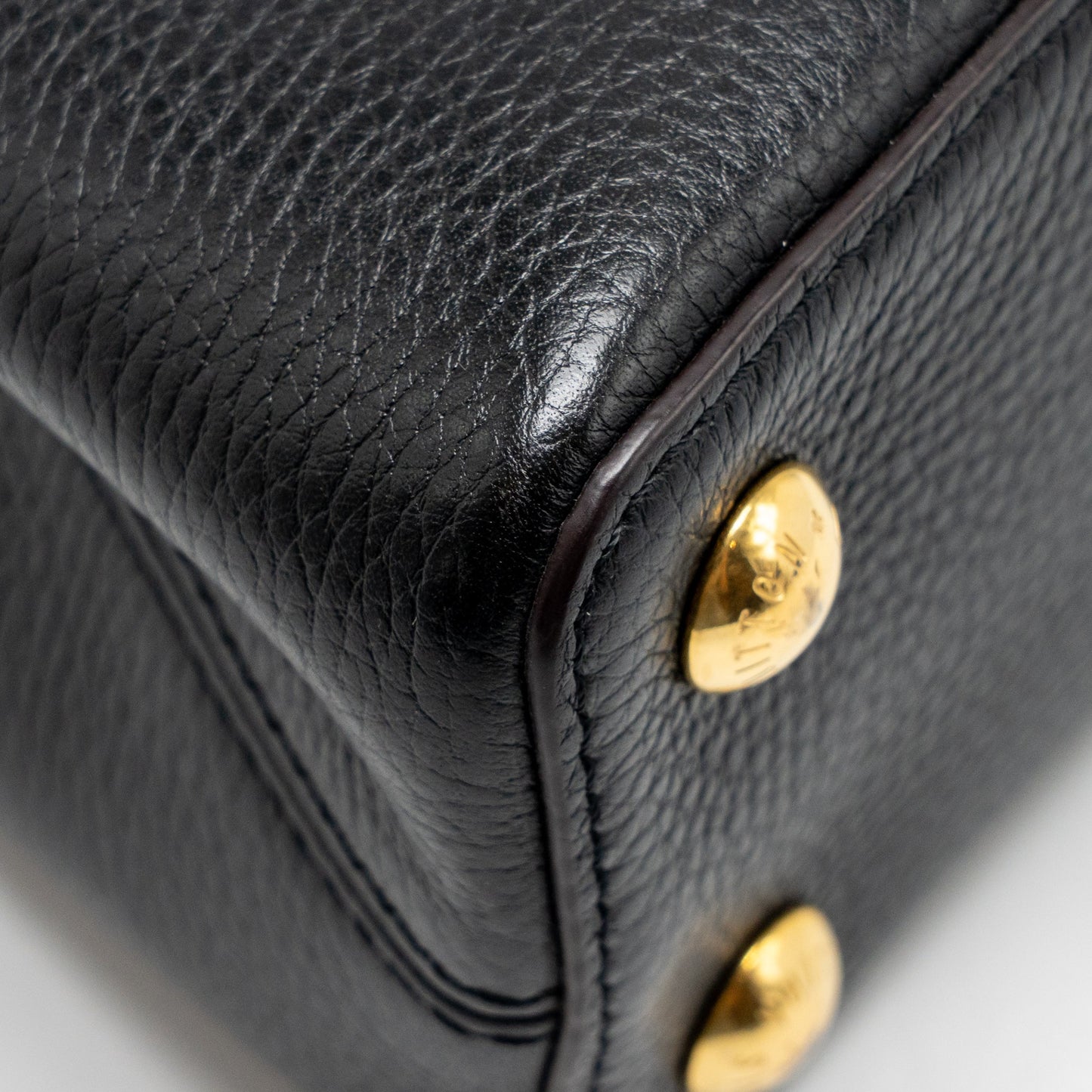 Louis Vuitton Capucines BB Calfskin Black GHW