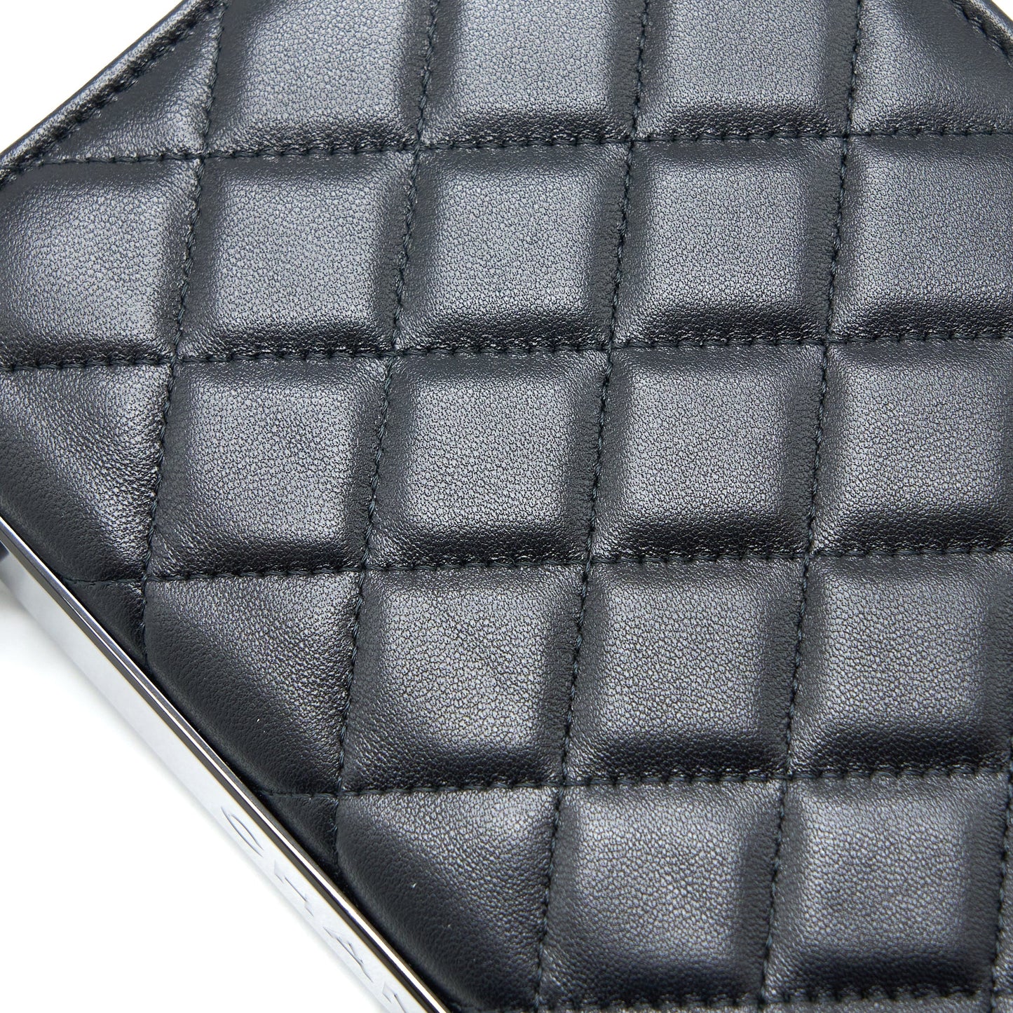 Chanel Trendy CC Wallet on Chain Lambskin So Black with Black Hardware (Microchip)