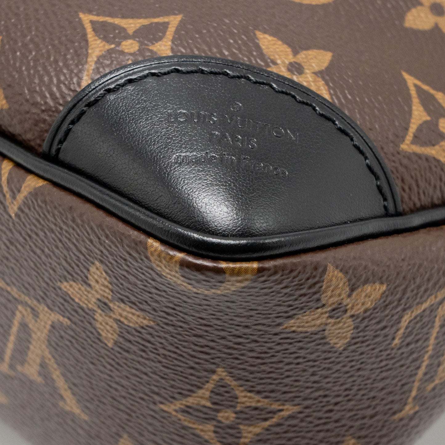 Louis Vuitton Odeon Pm Bag Monogram Canvas Black GHW