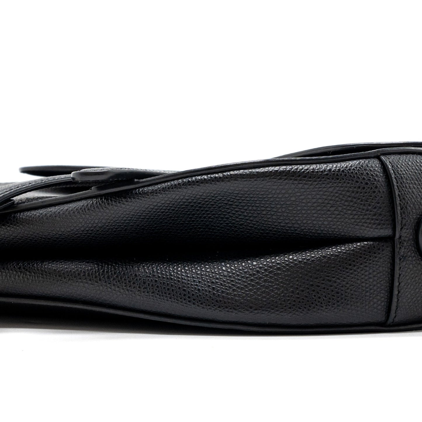 Dior Medium Saddle Bag Calfskin Black GHW