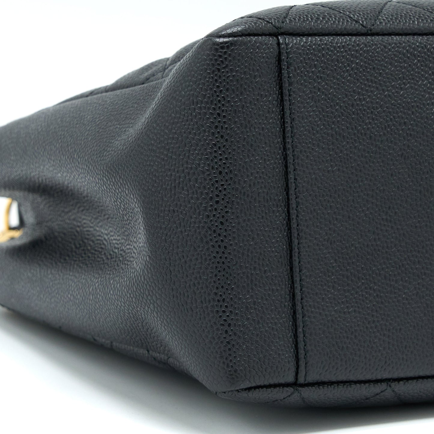 Chanel Grand Shopping Tote Bag Caviar Black GHW