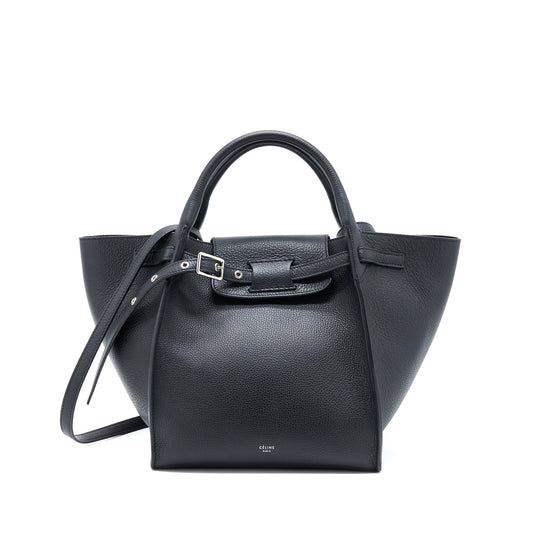 Celine Big Bag Leather Black SHW