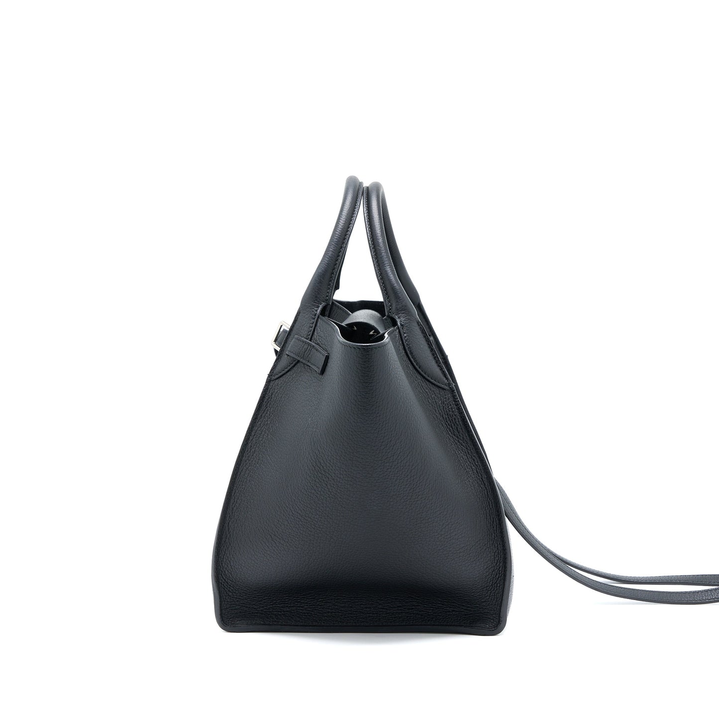 Celine Big Bag Leather Black SHW