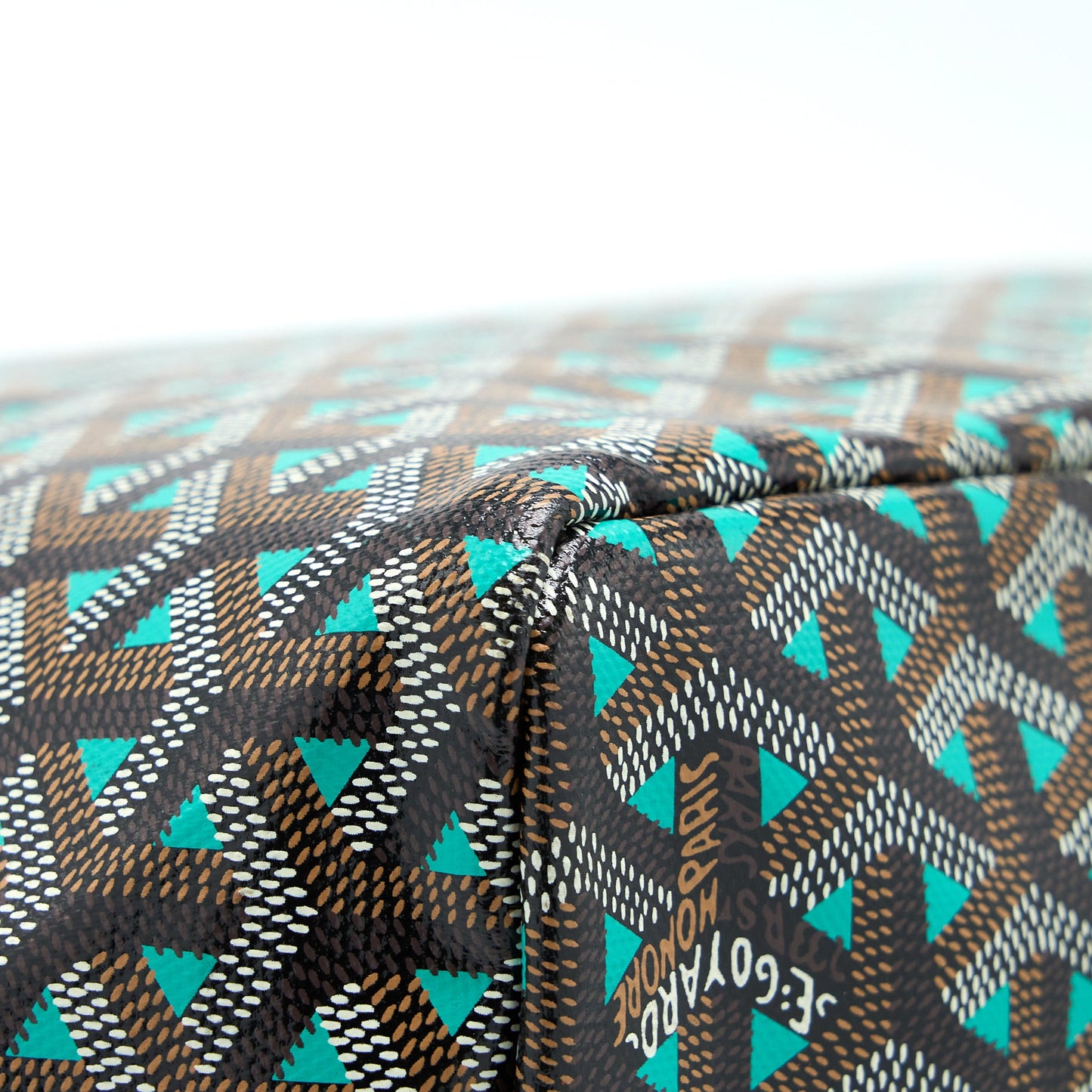 Goyard Saint Louis Tote GM Turquoise Blue