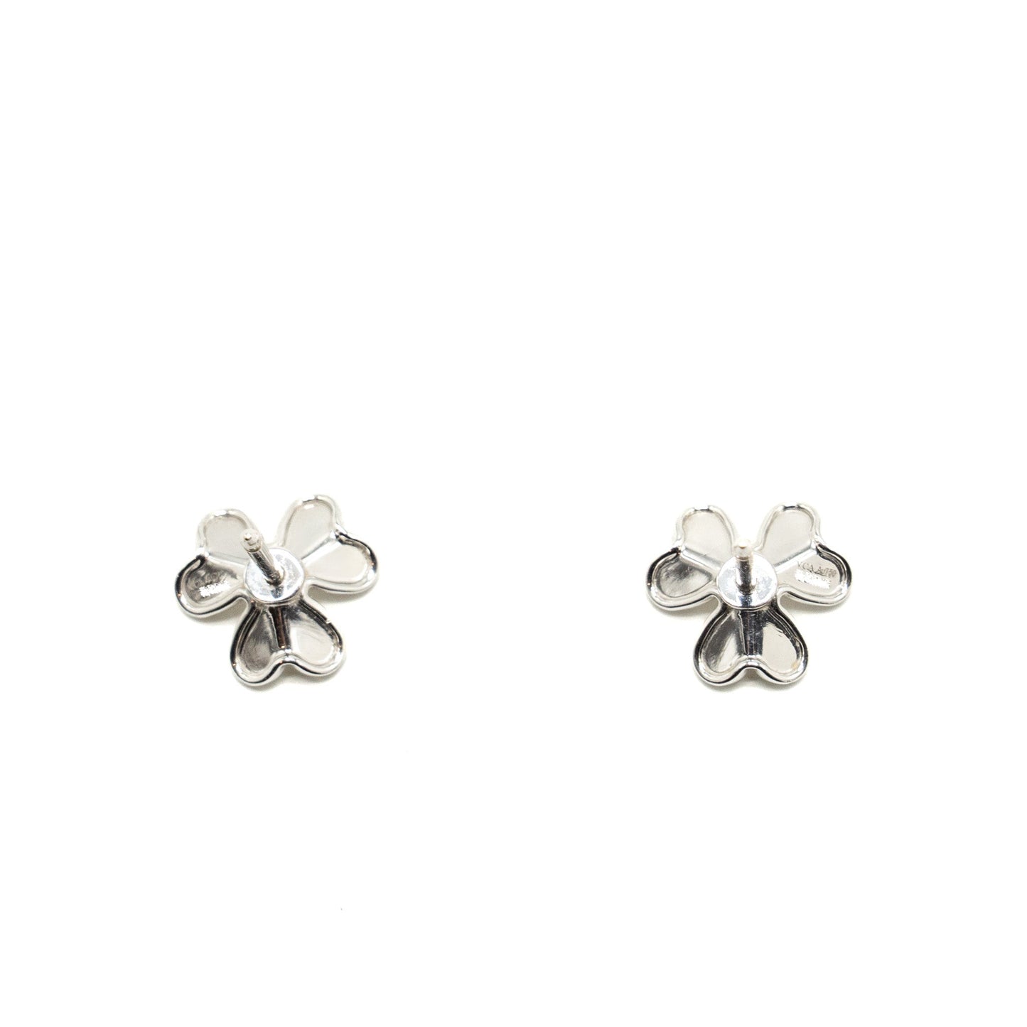 Van Cleef and Arpels Frivole Earrings mini model, white gold/diamonds