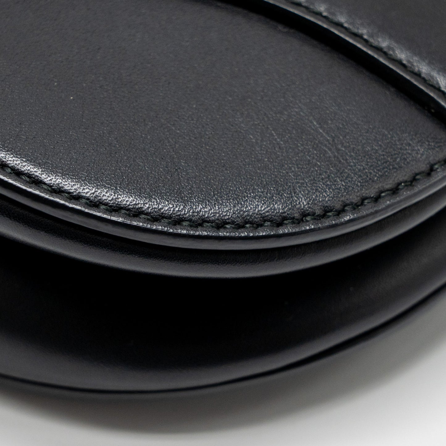 Dior Mini Saddle Bag Calfskin Black GHW