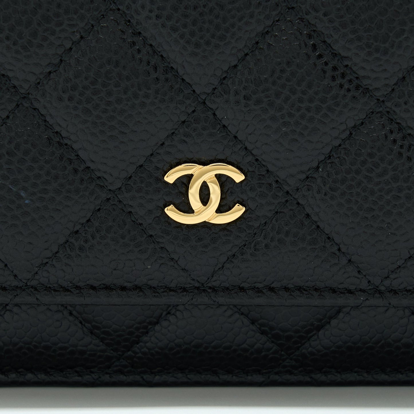 Chanel Classic Wallet On Chain Caviar Black GHW