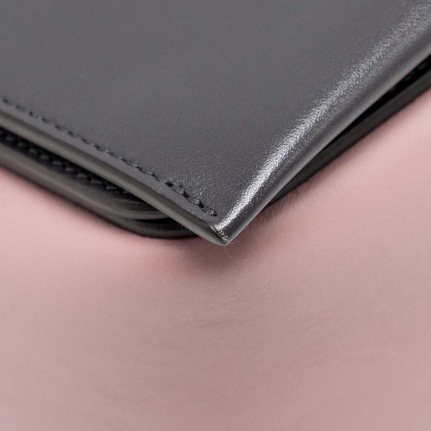 Celine Frame Bag Calfskin Pink/Grey SHW