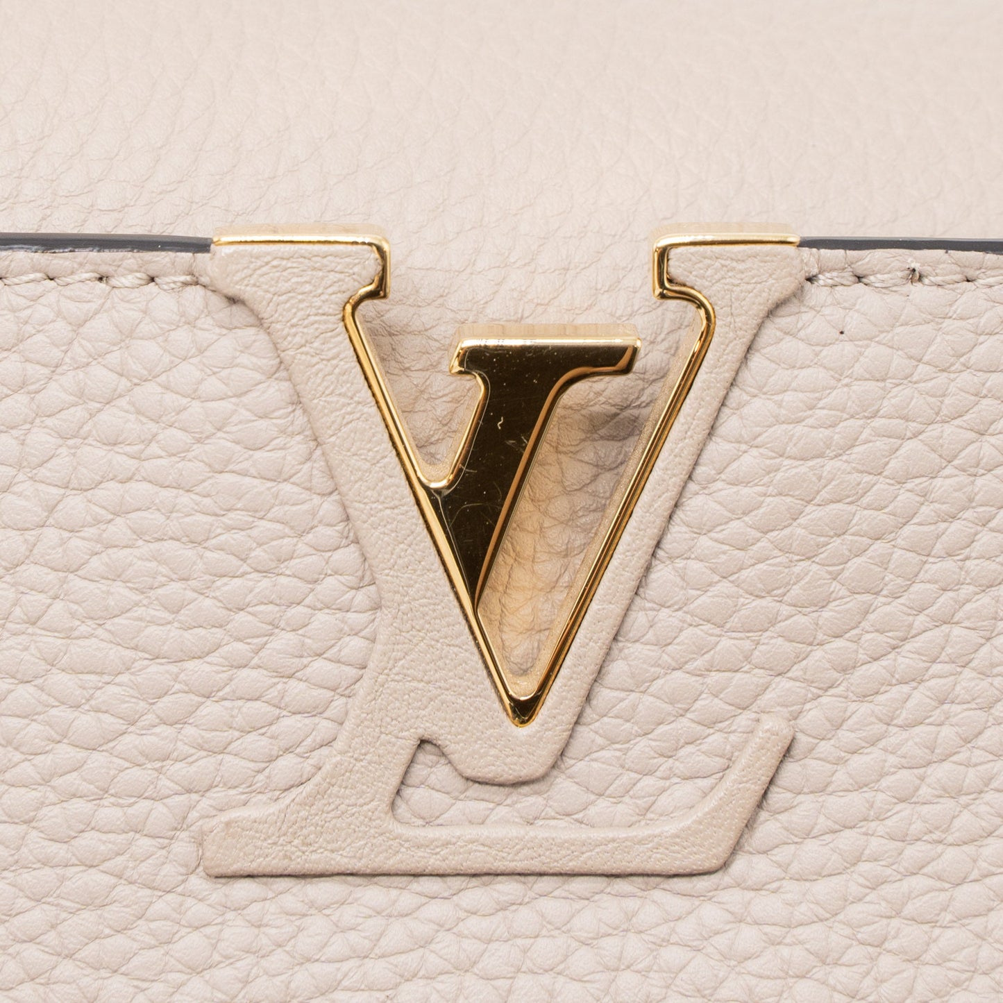 Louis Vuitton Capucines BB Taurillon Galet GHW
