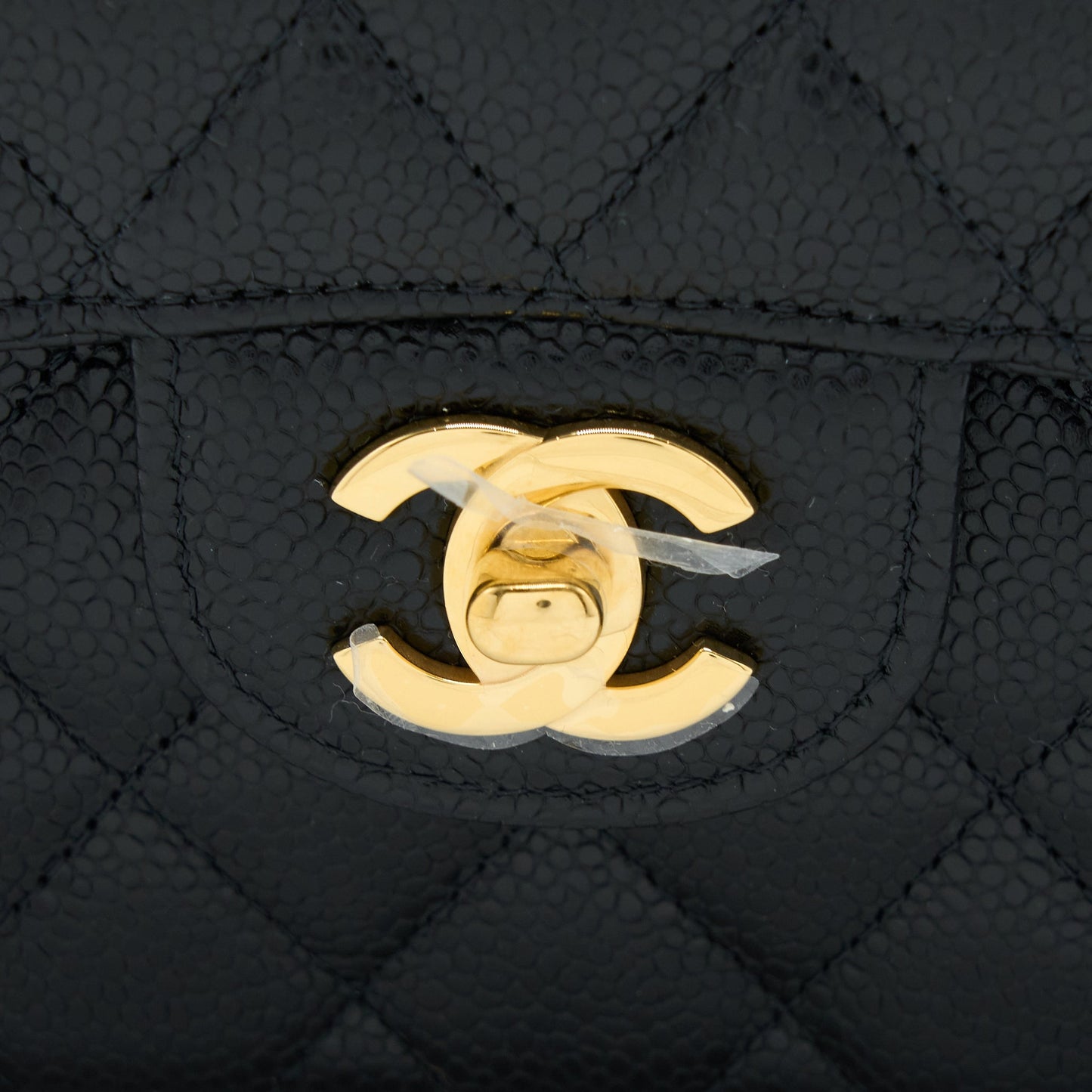 Chanel Small Classic Double Flap Bag Caviar Black GHW (Microchip)