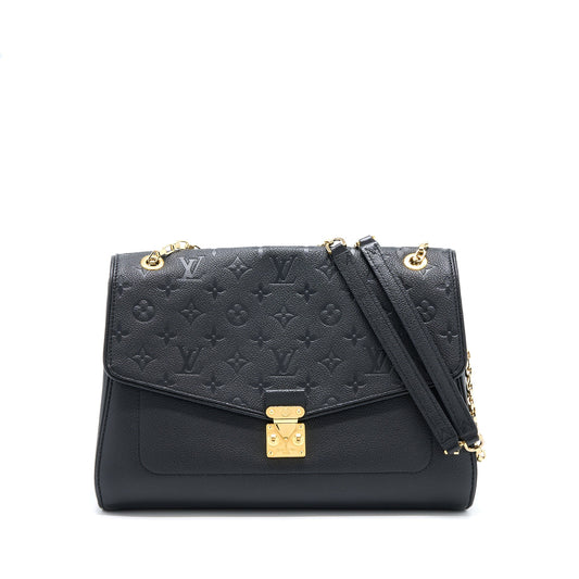 Louis Vuitton Saint Germain Chain Empreinte Black GHW
