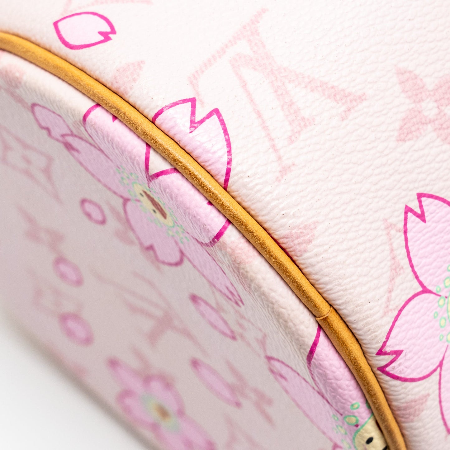 Louis Vuitton Limited Edition Cherry Blossom Papillon Bag Monogram Canvas Pink GHW