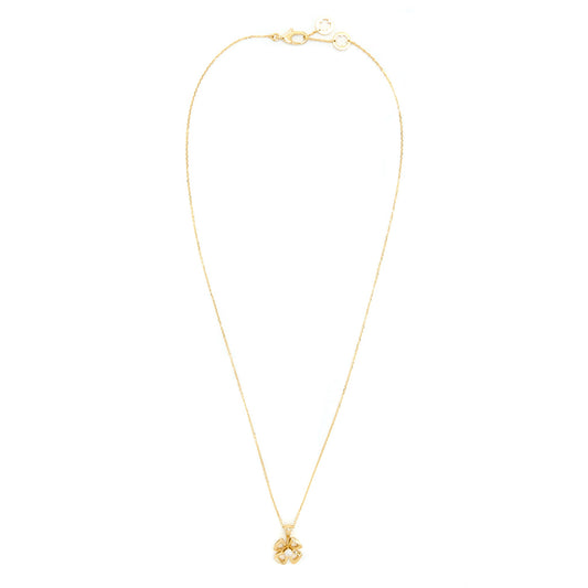 Bvlgari Forever Necklace Yellow Gold with One Diamond