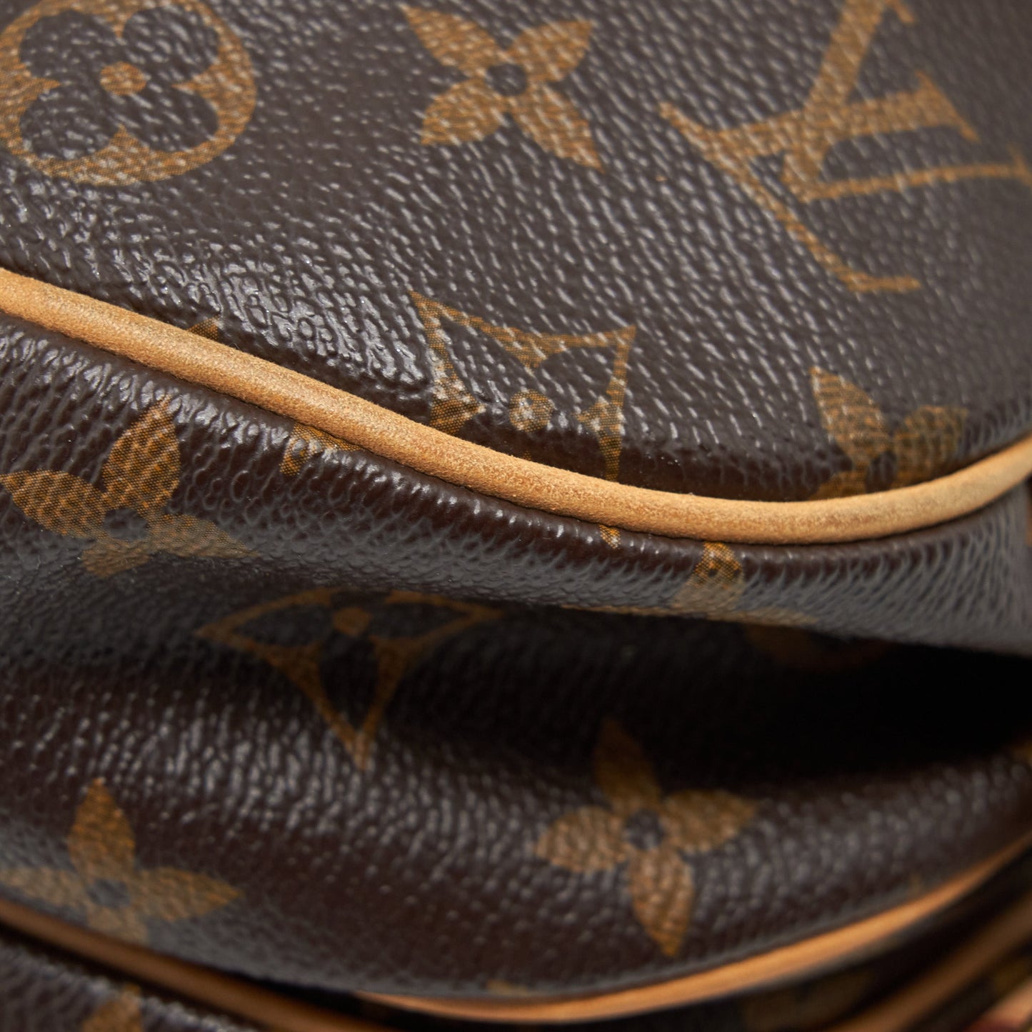 Louis Vuitton Vintage Double Side Crossbody Bag Monogram Canvas GHW