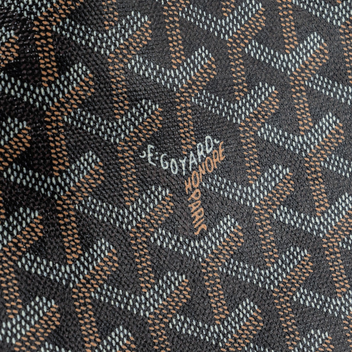 Goyard Artois PM tote bag canvas/ leather black shw