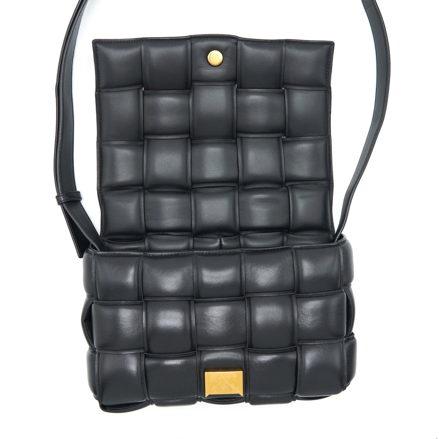 Bottega Veneta Padded Cassette Black GHW