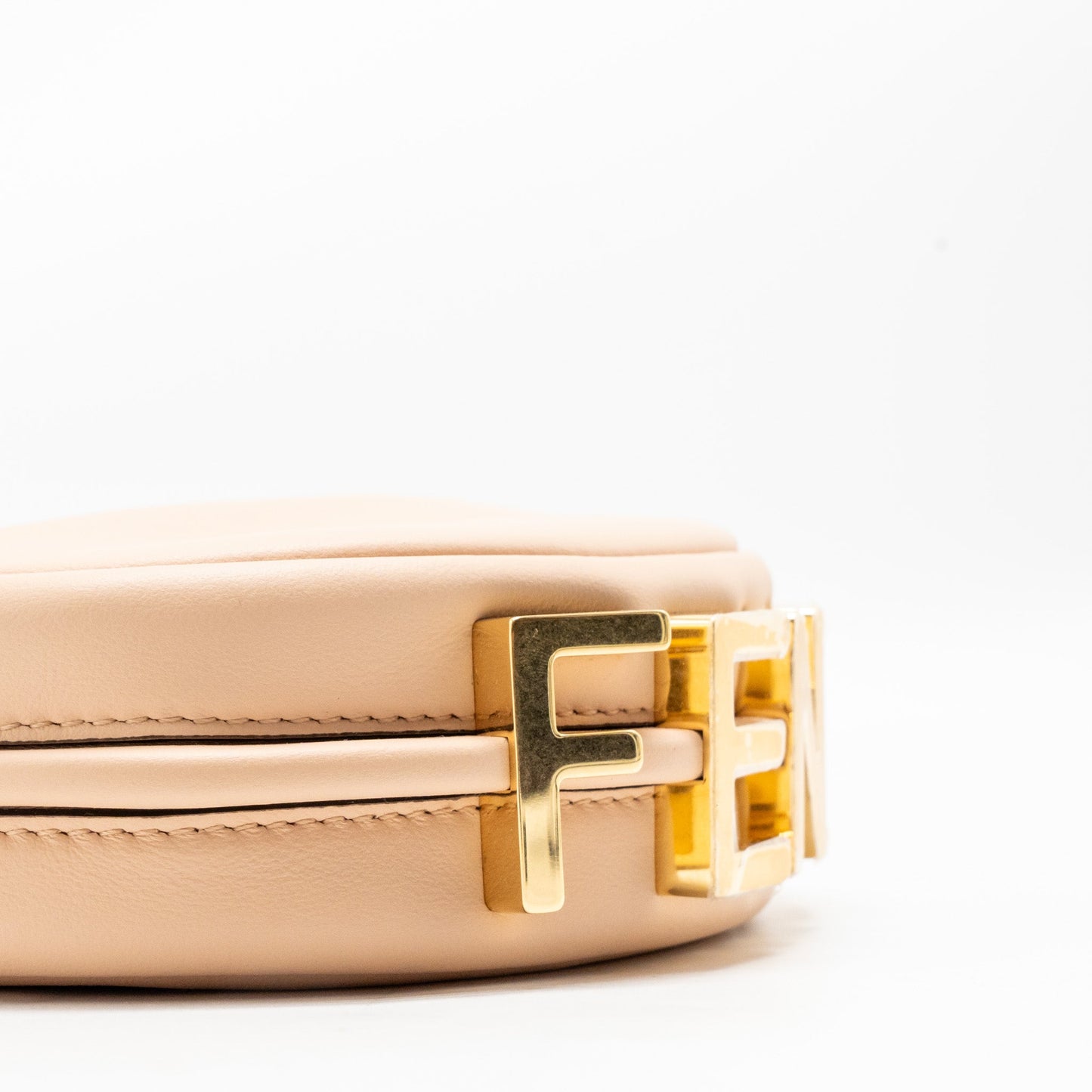 Fendi Nano Fendigraphy Smooth Calfskin Pink GHW
