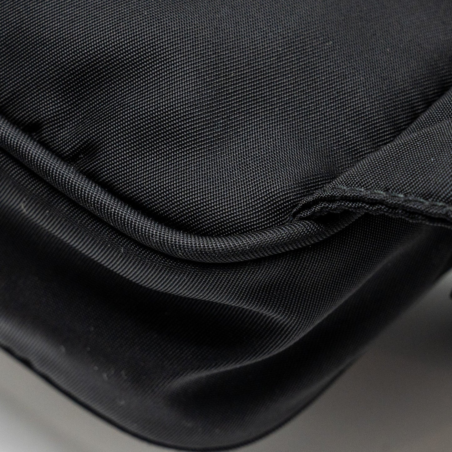 Prada Re-Nylon Belt Bag Nylon Black SHW