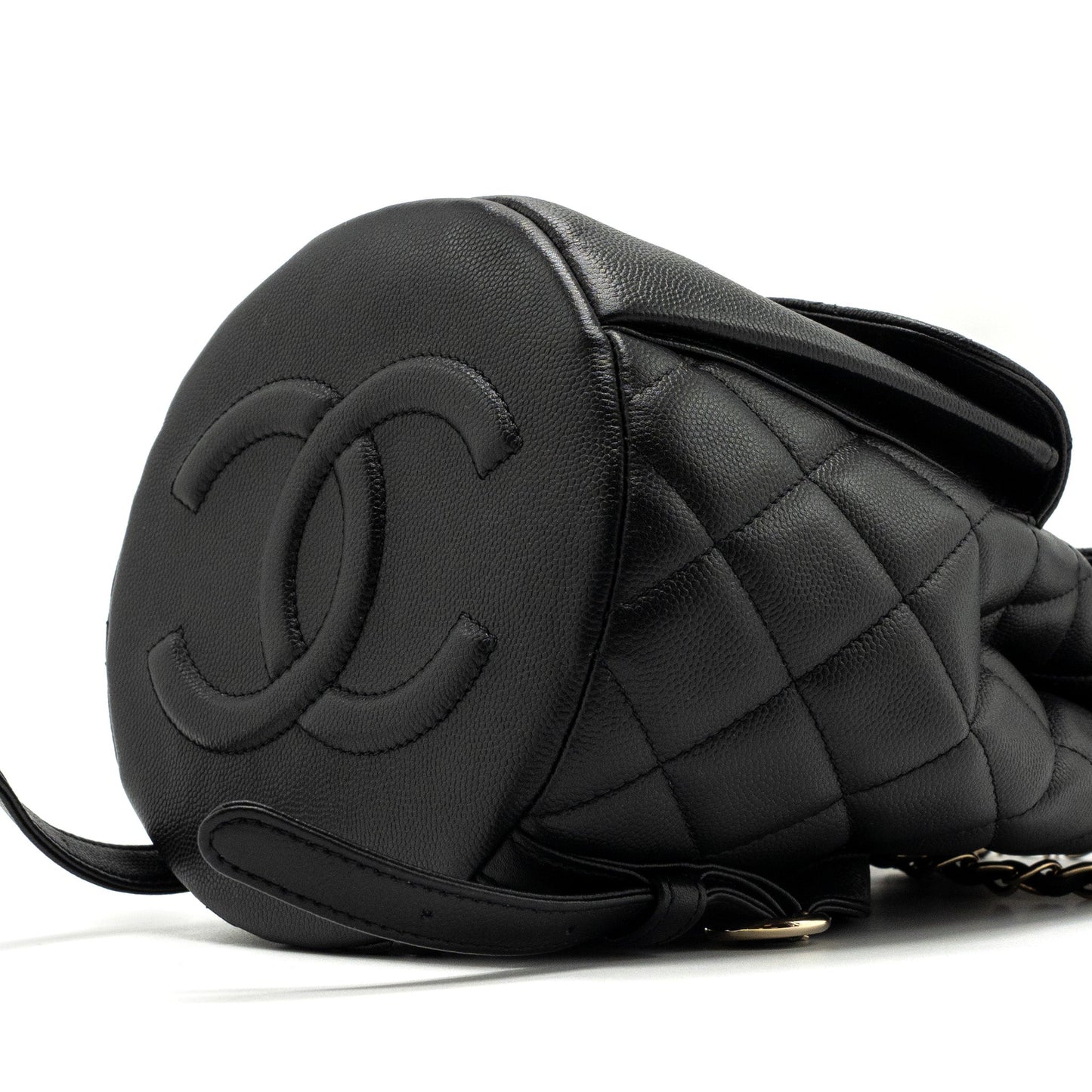 Chanel 22s mini backpack caviar black LGHW(Microchip)