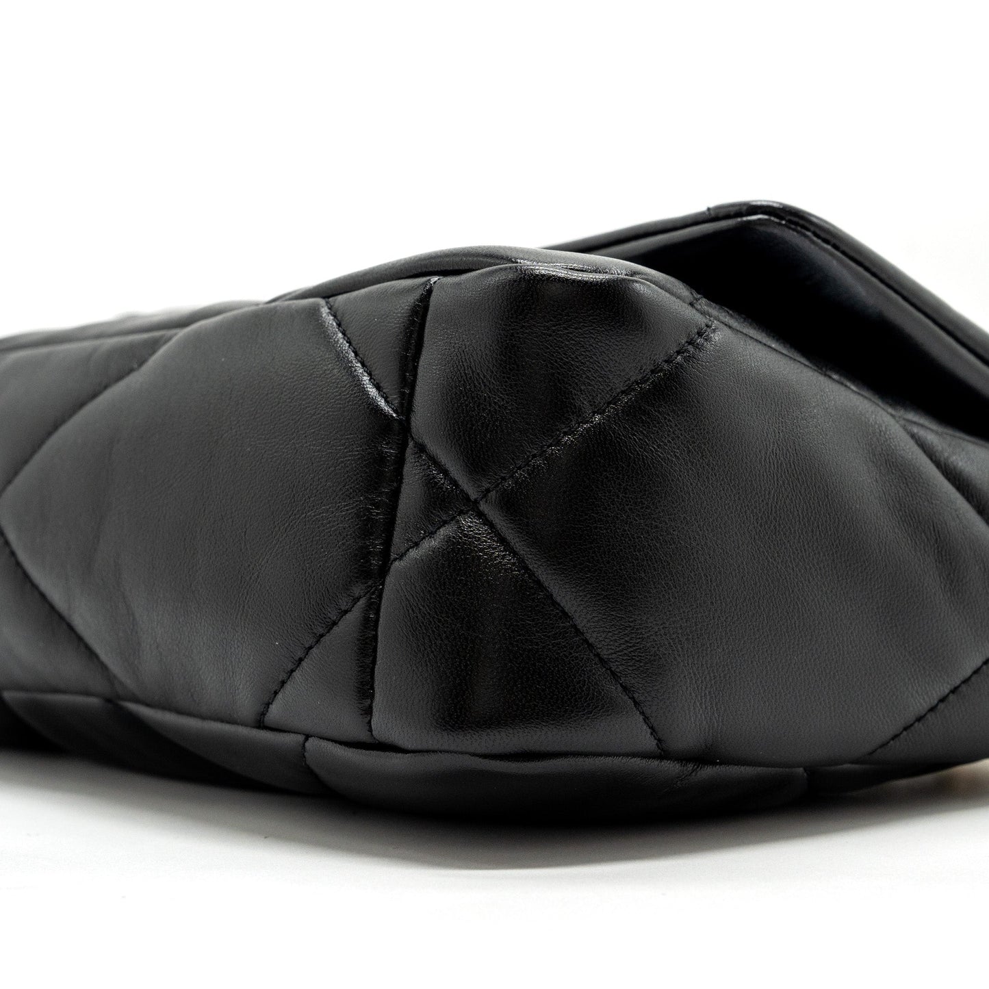 Chanel small 19 bag lambskin black multicolour hardware  (microchip)