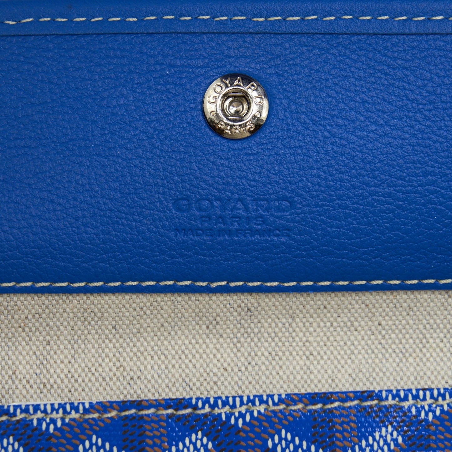 Goyard Saint Louis Tote GM Blue/Multicolour