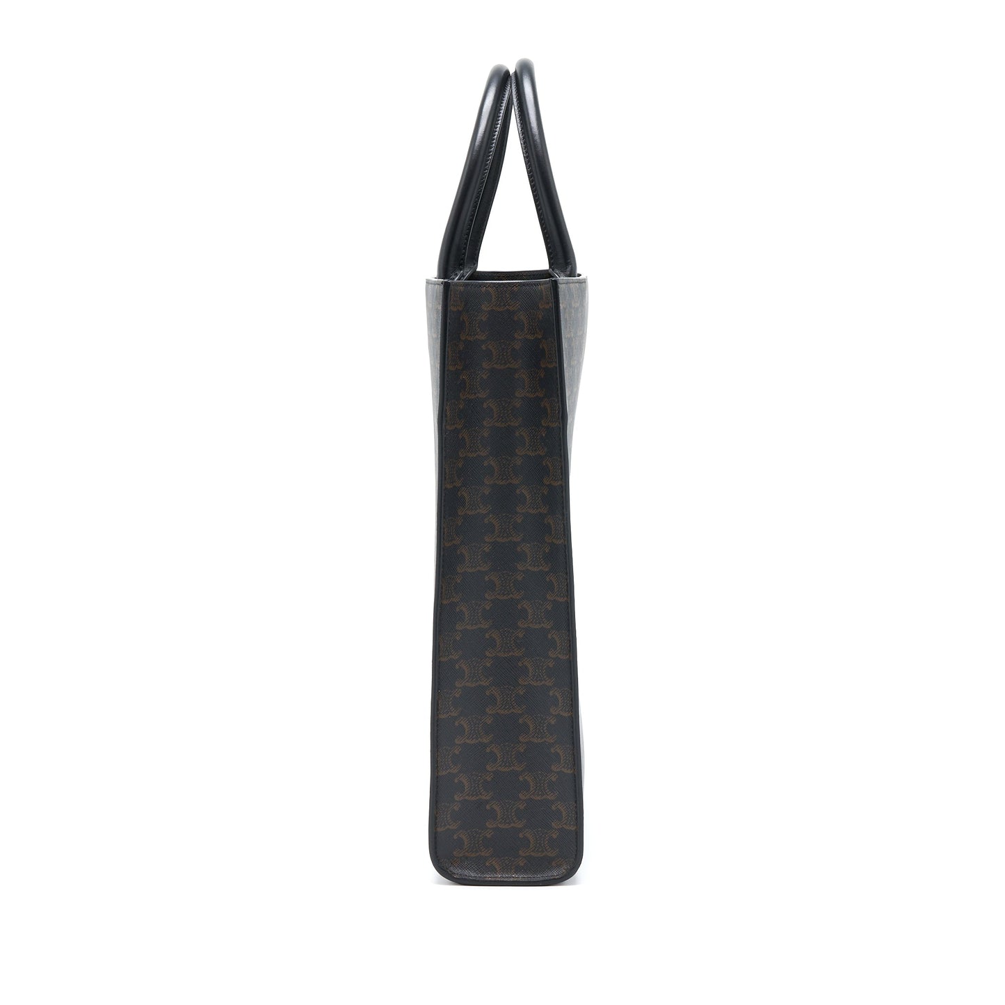 Celine Vertical Cabas Triomphe Canvas GHW