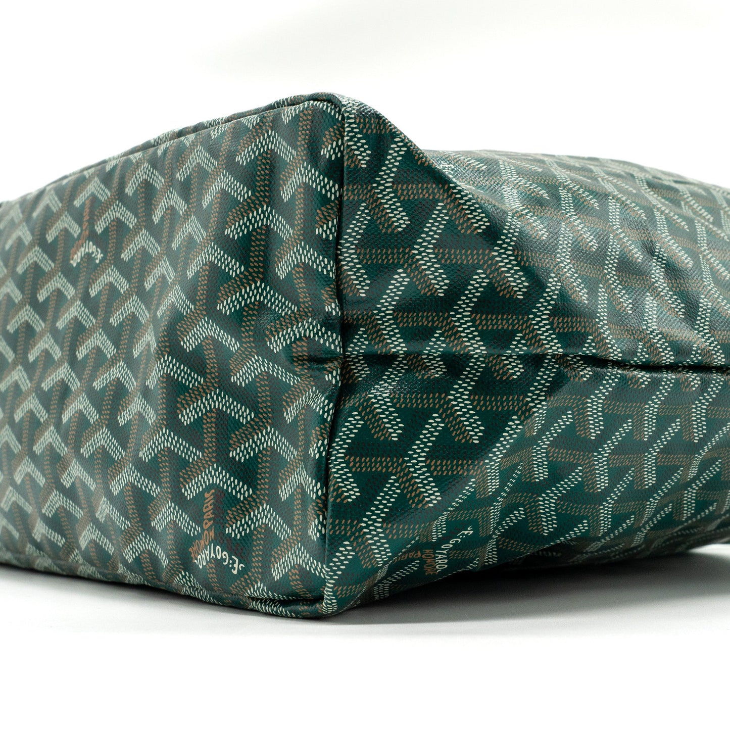Goyard Saint Louis PM Tote Bag Canvas Green SHW