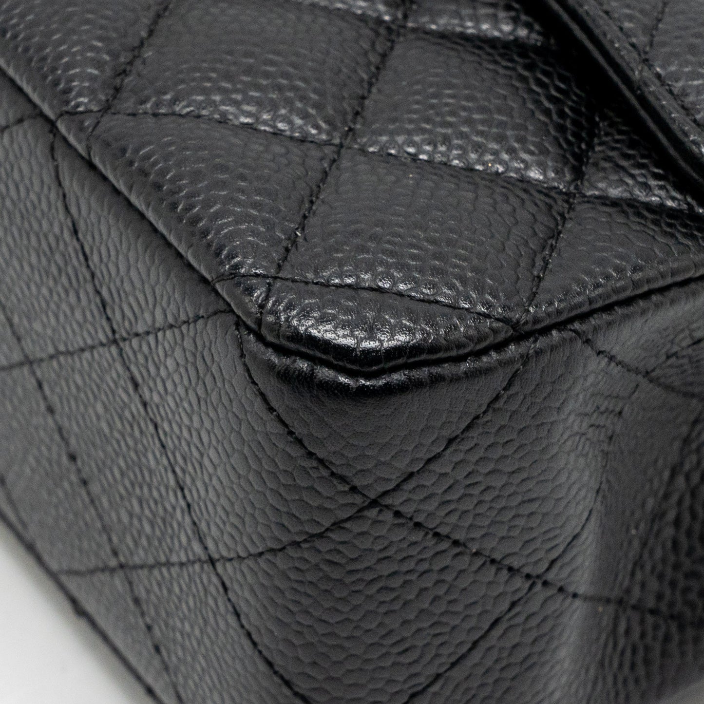 Chanel Medium Classic Double flap bag caviar black GHW
