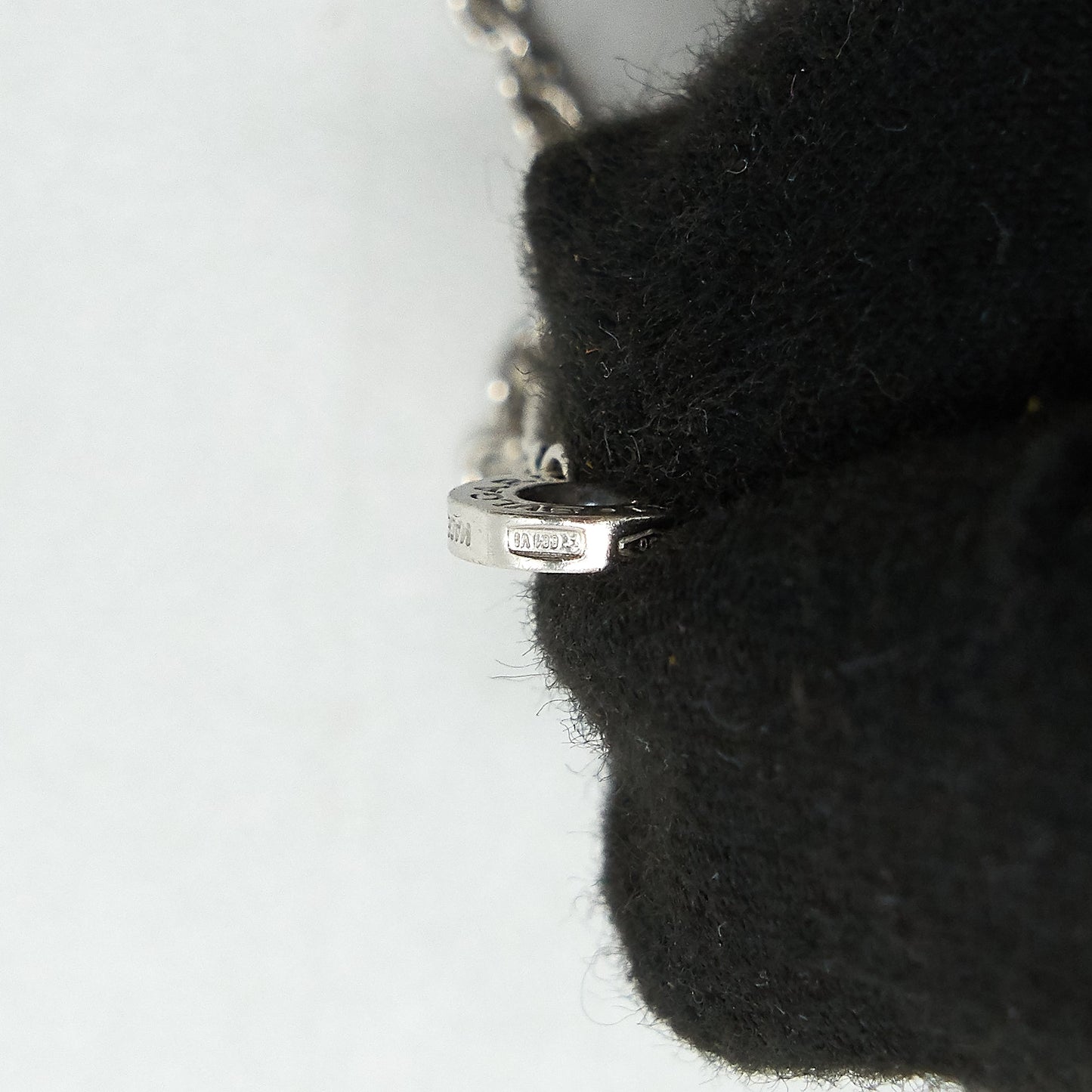 BVLGARI SIZE S/M B.ZERO1 BRACELET 18K WHITE GOLD WITH DIAMONDS
