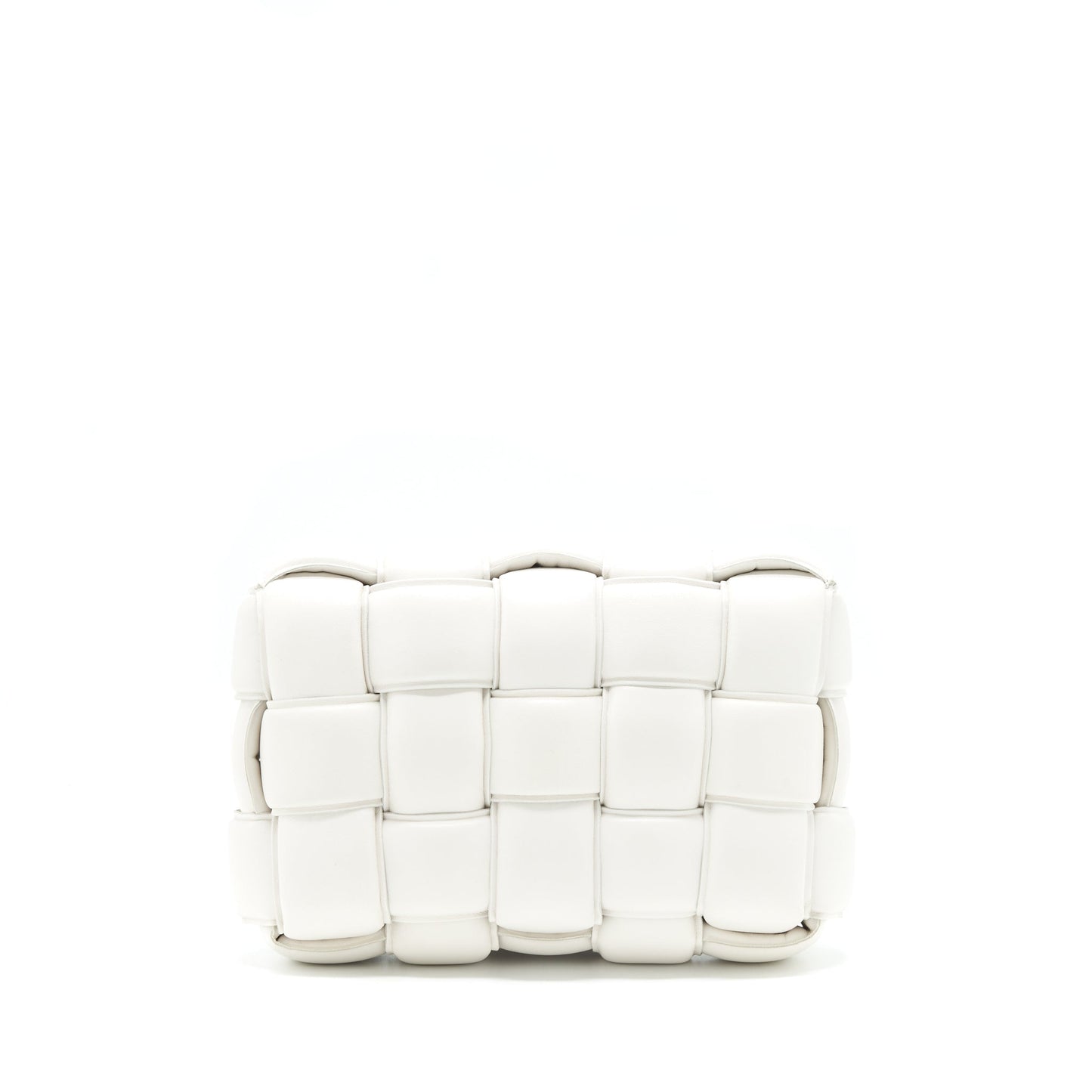 Bottega Veneta Padded Cassette Bag White