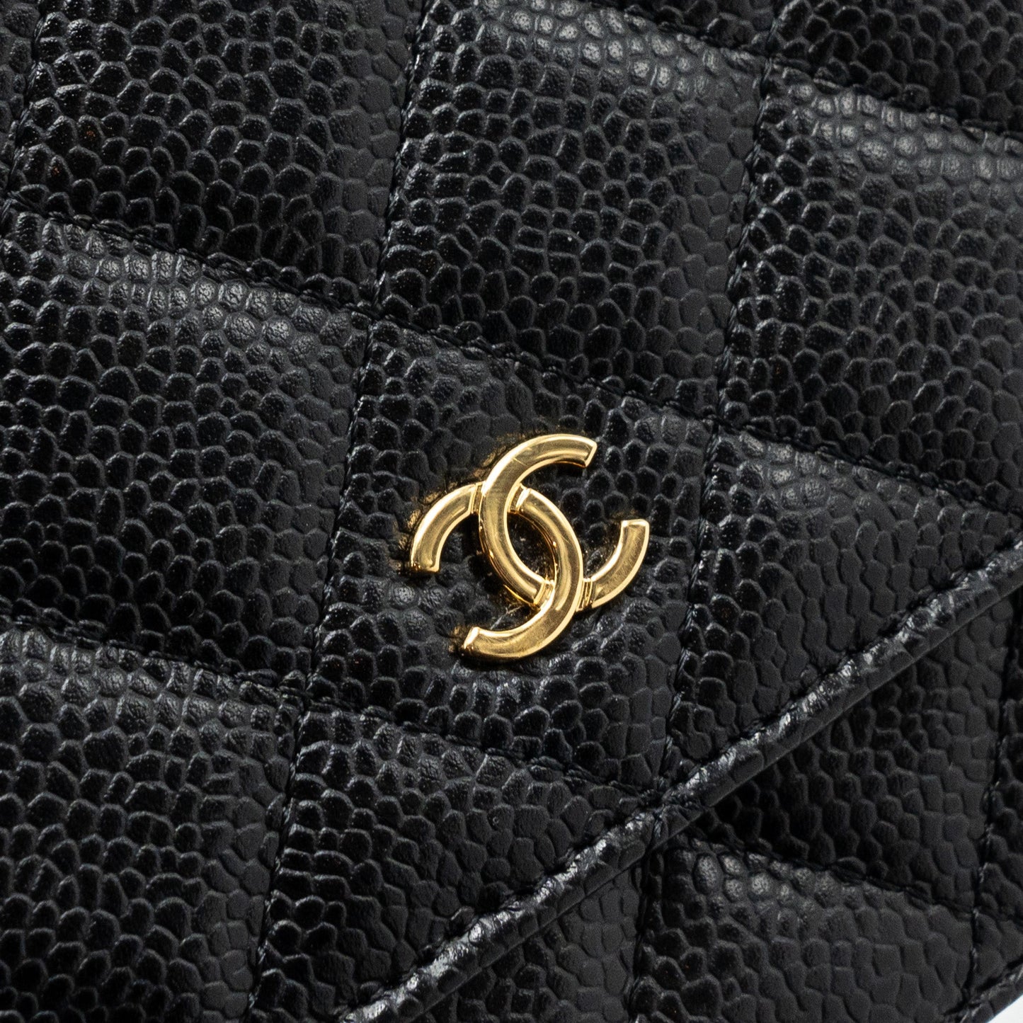 Chanel Classic Wallet On Chain Caviar Black GHW