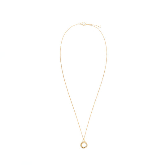 Cartier Trinity Necklace White Gold/Yellow Gold/Rose Gold With Dimond