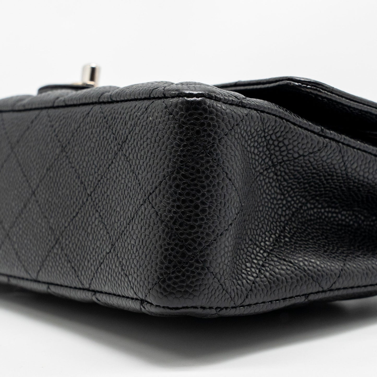 Chanel Medium Classic Double Flap Bag Caviar Black SHW