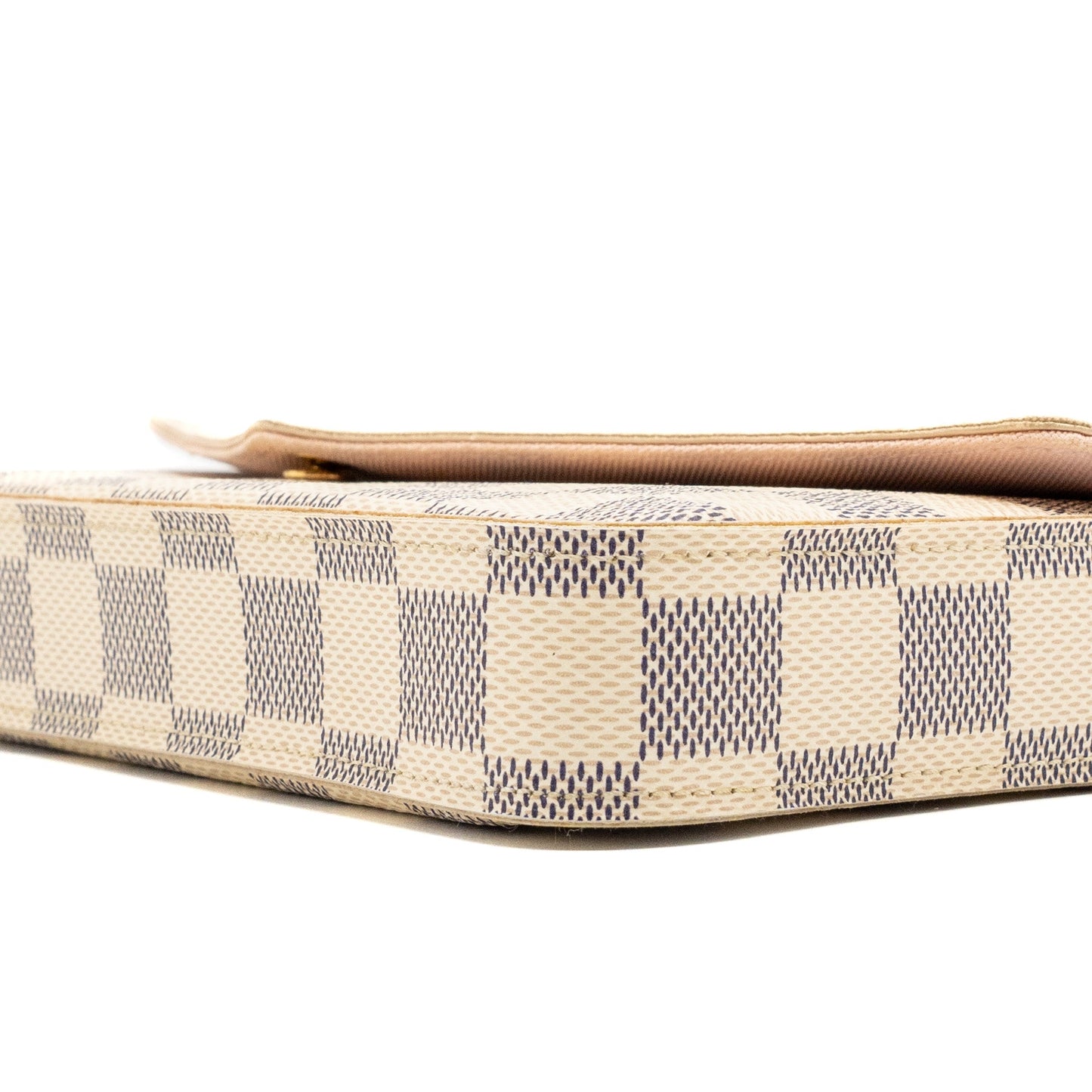Louis Vuitton Felicie pochette damier azur canvas GHW