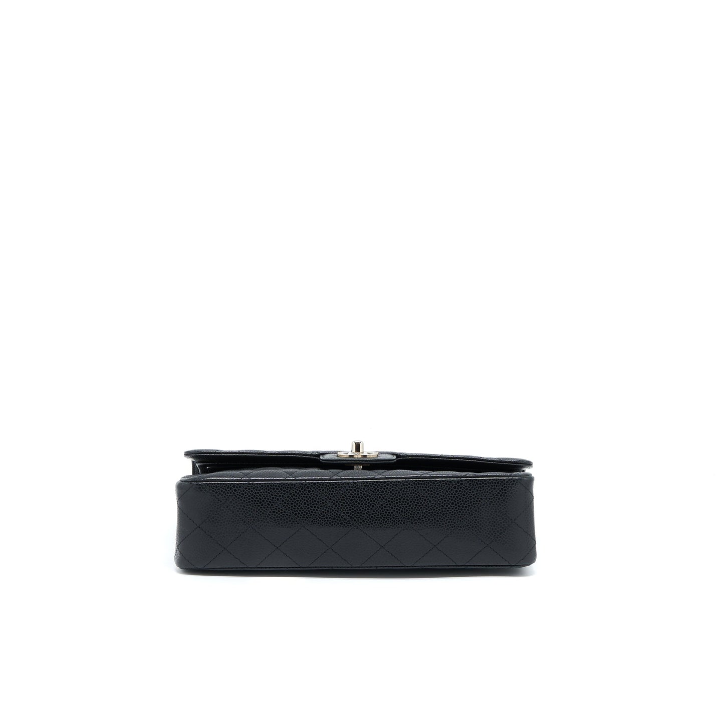 Chanel Medium Classic Double Flap Bag Caviar Black SHW
