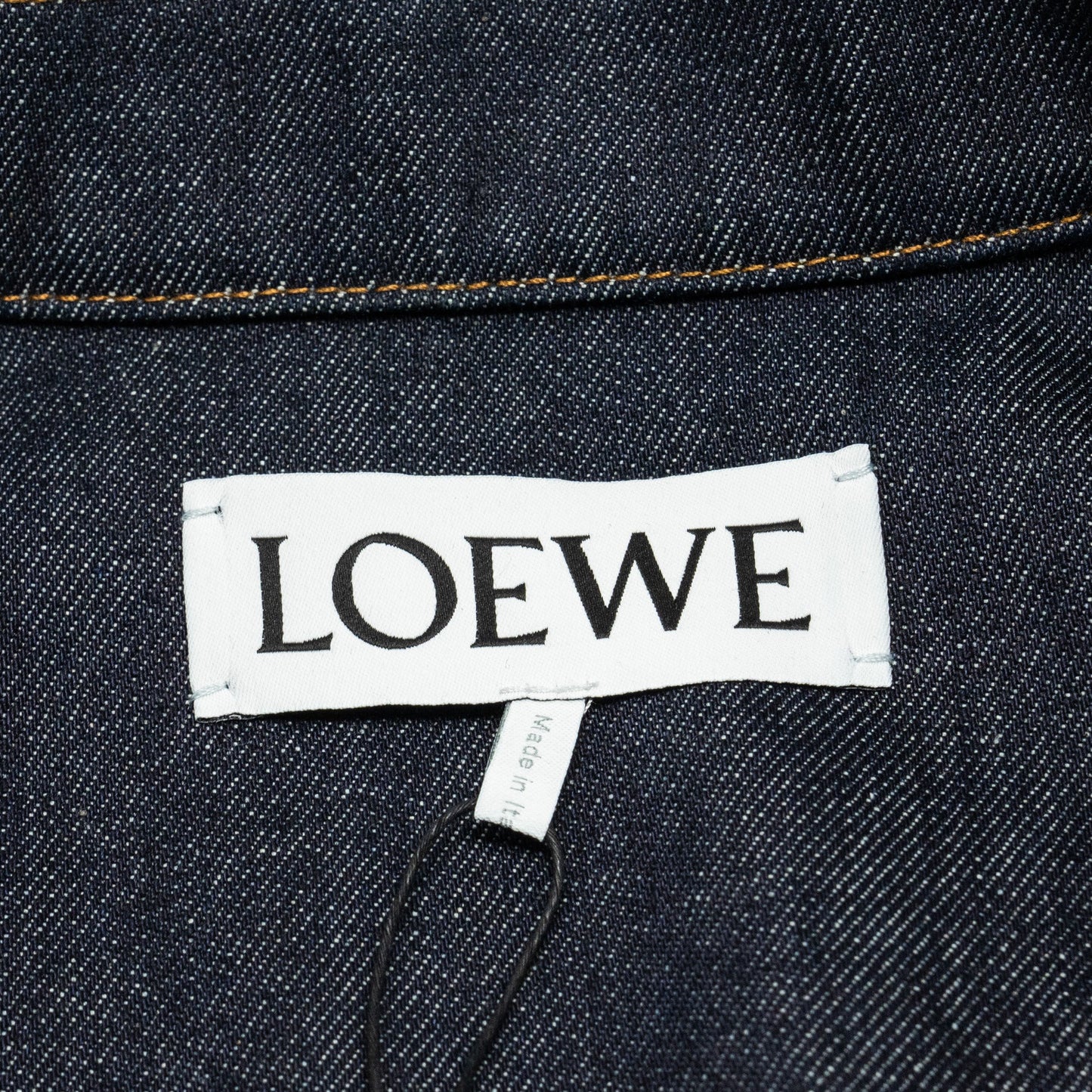 Loewe Size IT48 Fitted Trucker Denim Jacket
