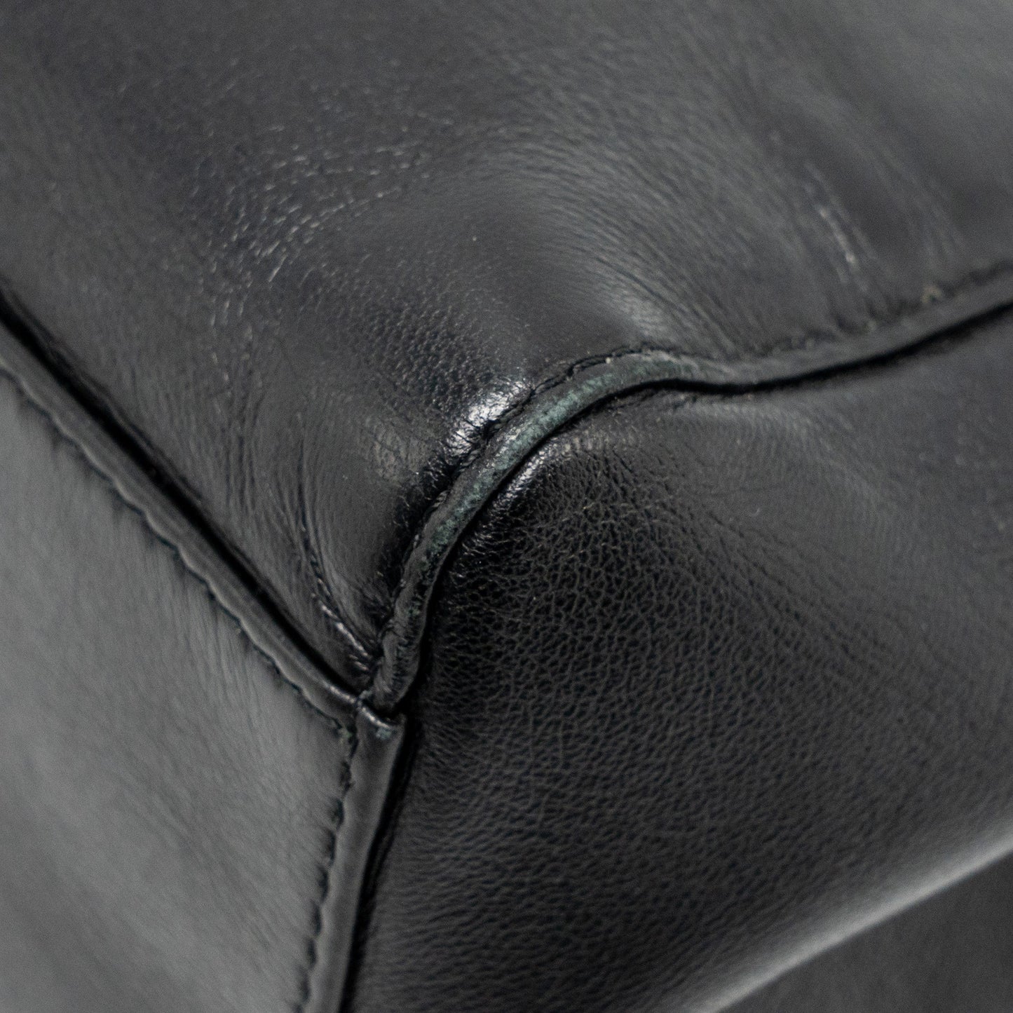 Fendi Mini Peekaboo Lambskin BLACK GHW