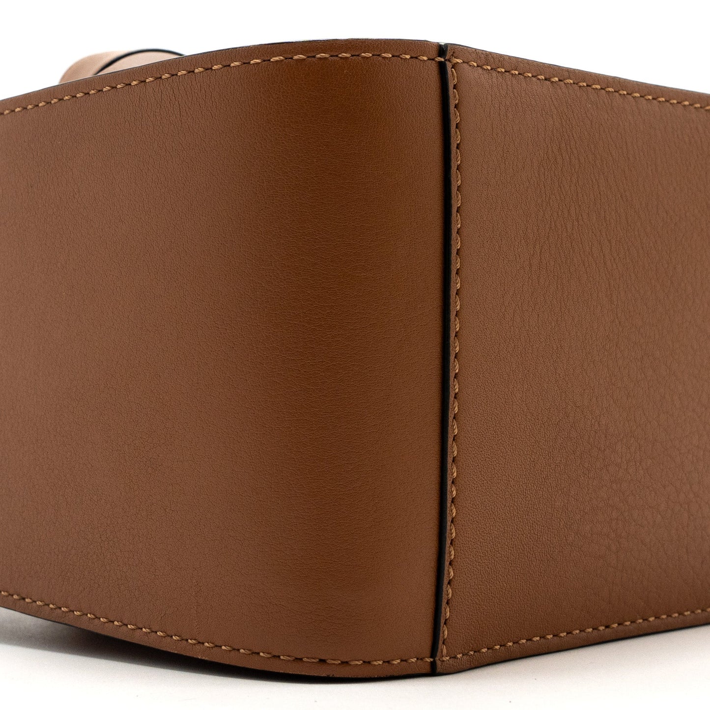 Loewe Mini Hammock Drawstring Bag Calfskin Tan SHW