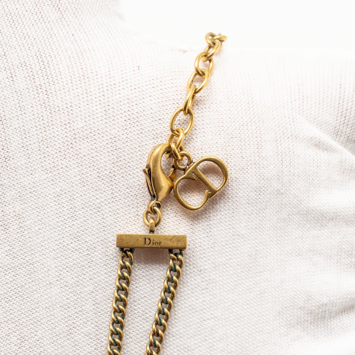 Luxury Dior J'A Luxury Dior Choker Gold Tone
