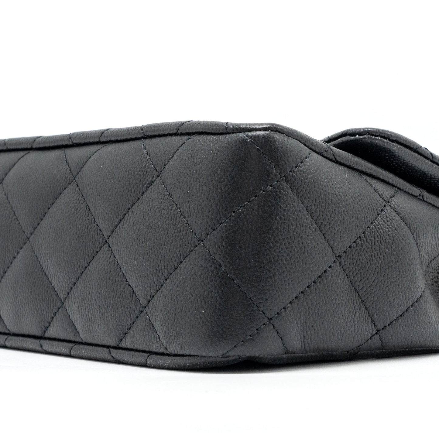 Chanel coco love flap bag adjustable chain caviar black GHW (microchip)