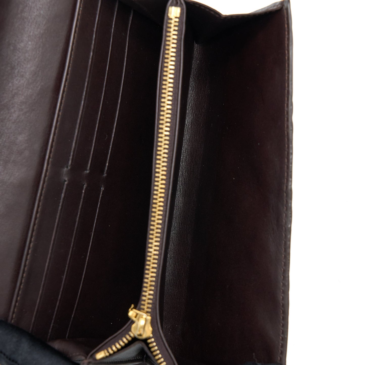 Louis Vuitton Sarah Long Wallet Vernis Amarante GHW