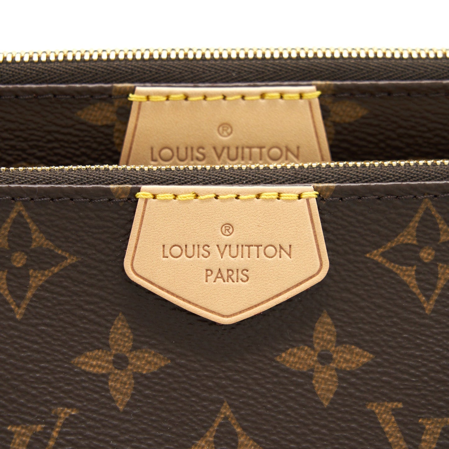 Louis Vuitton Multi Pochette Accessories Monogram Canvas Rose Clair GHW