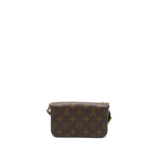 Louis Vuitton Felicie Strap & Go Monogram Canvas GHW