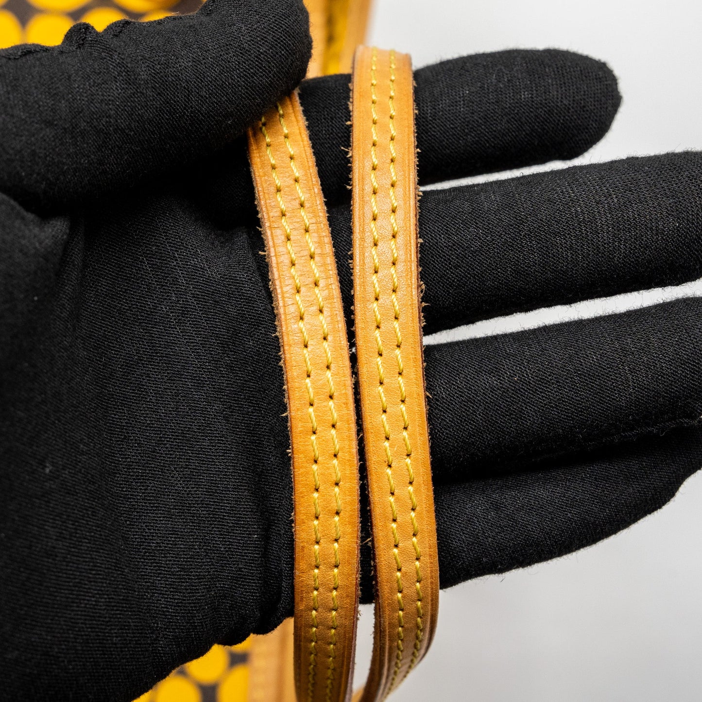 Louis Vuitton X Yayoi Kusam neverfull MM monogram canvas / yellow GHW