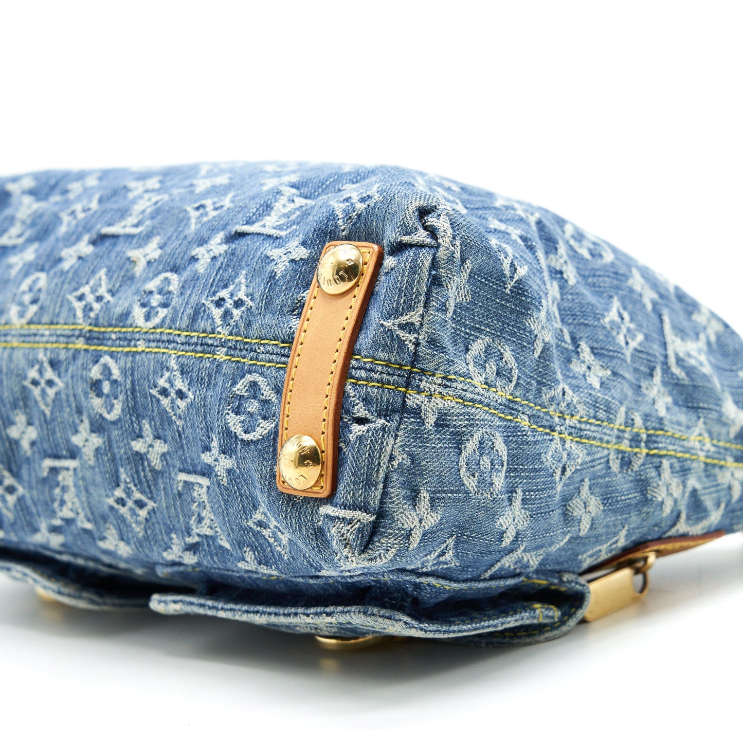 LOUIS VUITTON Baggy PM Denim Monogram Shoulder Bag
