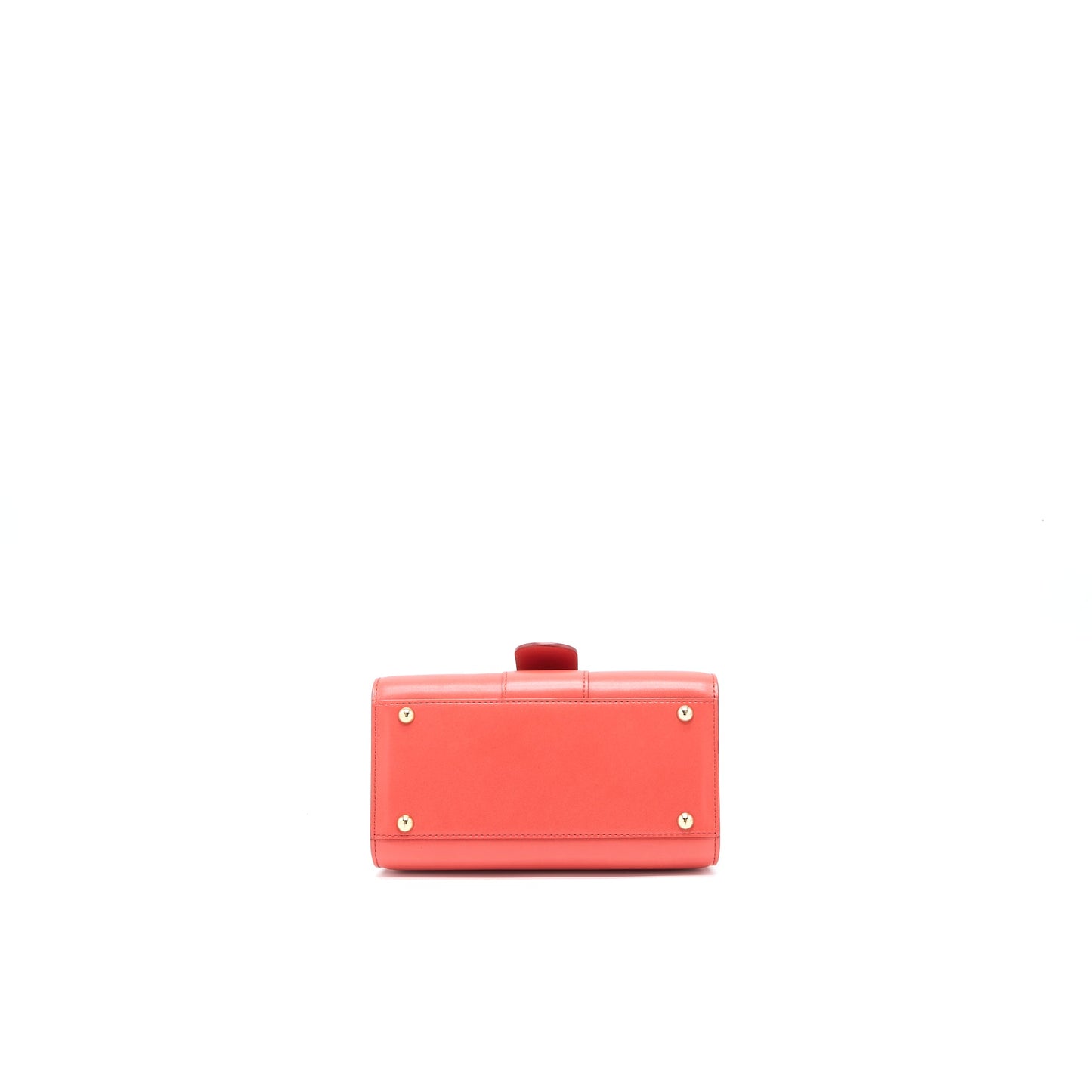 Delvaux Mini Brilliant Box Calfskin Sunset GHW