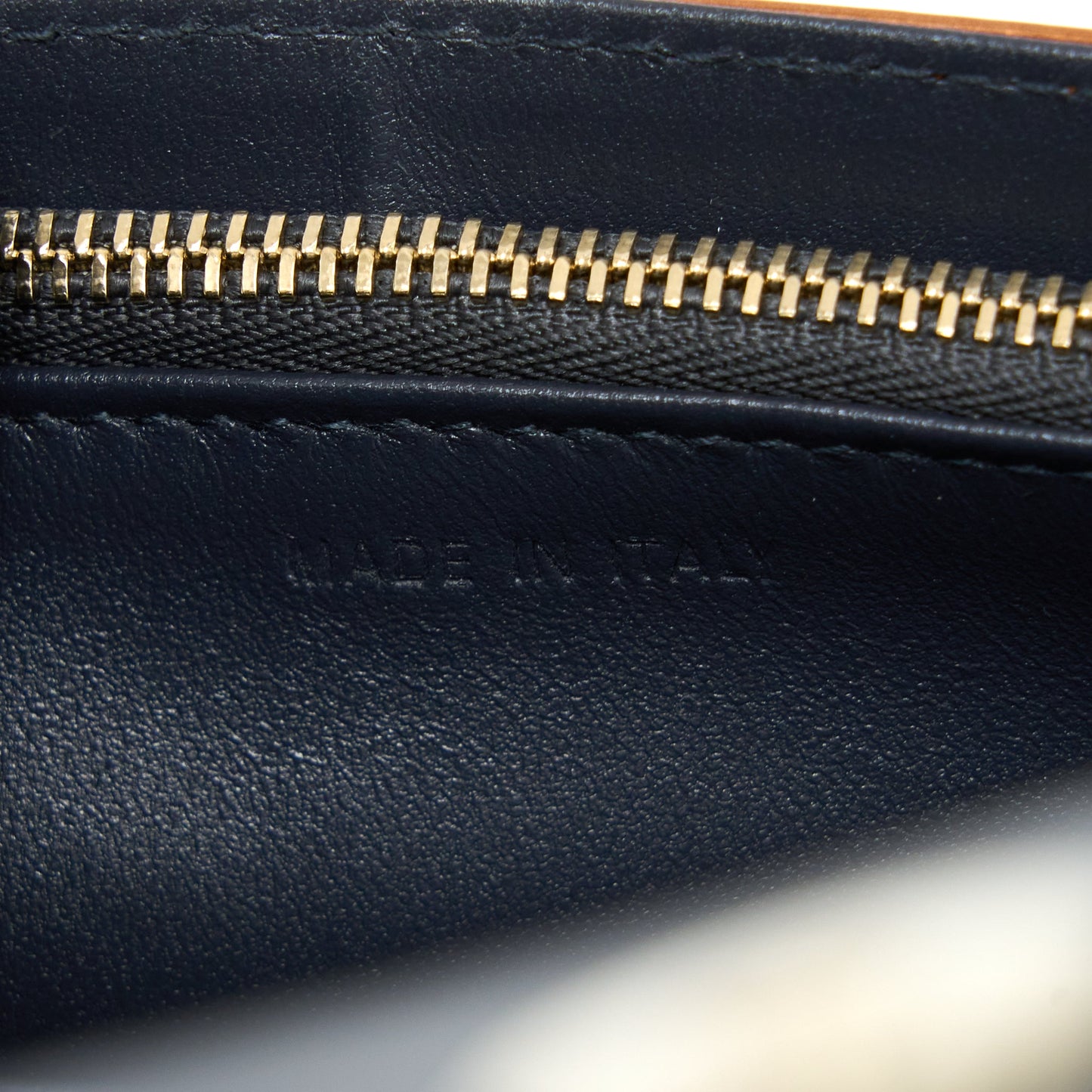 Dior Diorama Wallet on Chain Patent Metallic LGHW