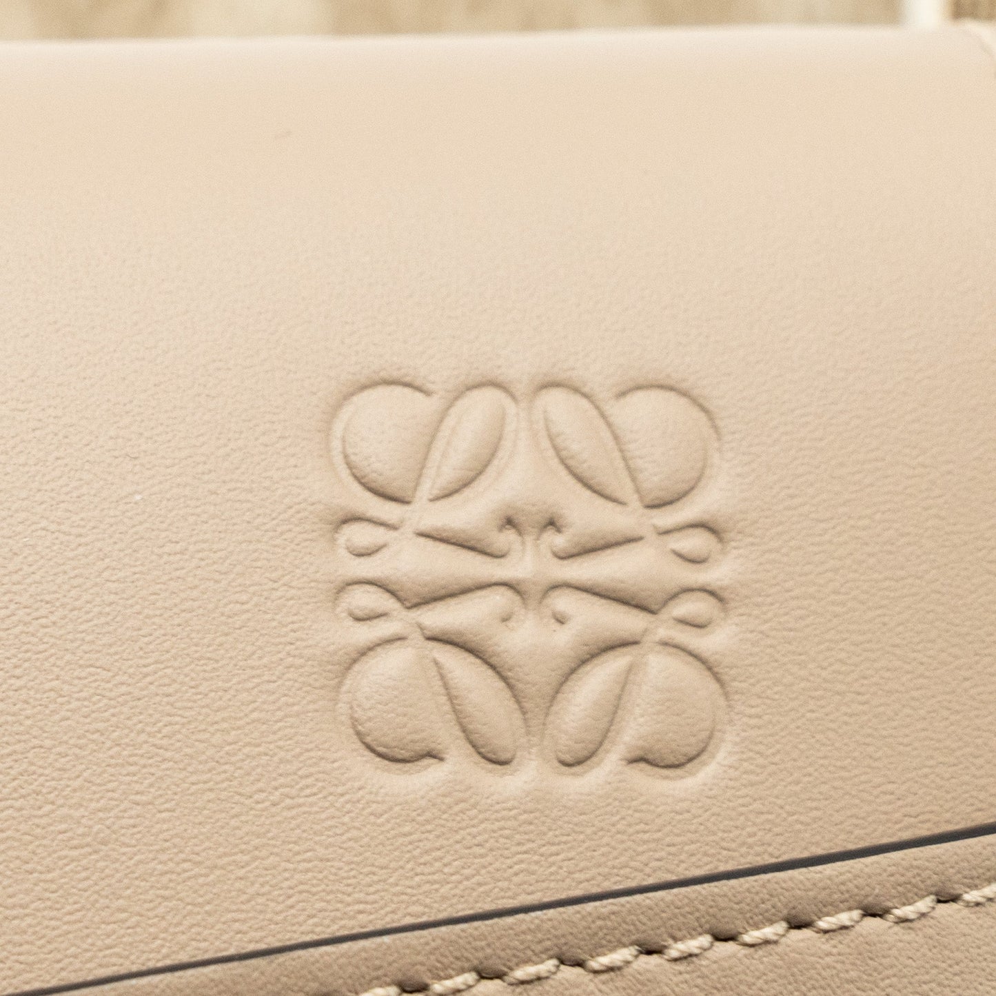 Loewe Mini Gate Dual Bag Soft Calfskin Sand GHW