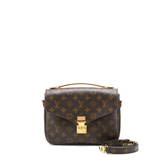 Louis Vuitton Pochette Métis Monogram Canvas GHW